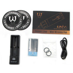 AVA - Wireless Tattoo Pen - UNI-A - Rot - 3,5 mm
