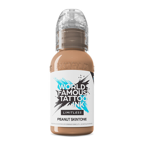 World Famous Limitless - Tattoo Ink - Peanut Skintone 30 ml