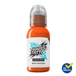 World Famous Limitless - Tattoo Ink -  Snap Dragon 30 ml