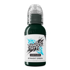 World Famous Limitless - Tattoo Farbe -  Straight Green...