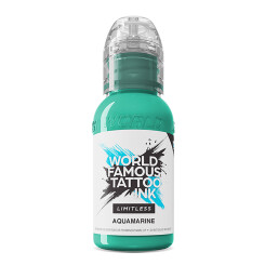 World Famous Limitless - Tattoo Farbe -  Aquamarine 30 ml