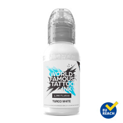 World Famous Limitless - Tattoo Ink -  Turco White 30 ml
