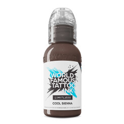 World Famous Limitless - Tattoo Farbe -  Cool Sienna 30 ml