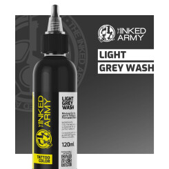 THE INKED ARMY - Tattoo Color - Light Grey Wash
