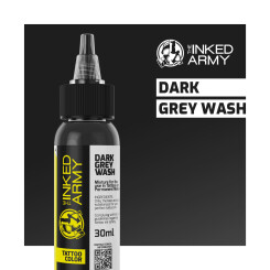 THE INKED ARMY - Tattoo Color - Dark Grey Wash