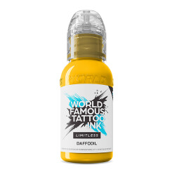 World Famous Limitless - Tatoeage Inkt - Daffodil 30 ml