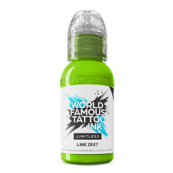 World Famous Limitless - Tattoo Farbe - Lime Zest 30 ml