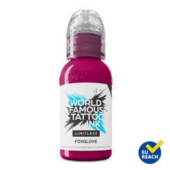 World Famous Limitless - Tatoeage Inkt - Foxglove 30 ml