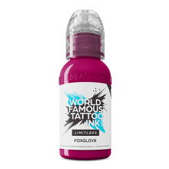 World Famous Limitless - Tattoo Farbe - Foxglove 30 ml