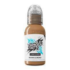 World Famous Limitless - Tatoeage Inkt - Warm Almond 30 ml