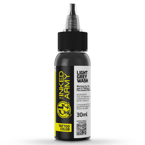 THE INKED ARMY - Tattoo Color - Light Grey Wash - 30 ml