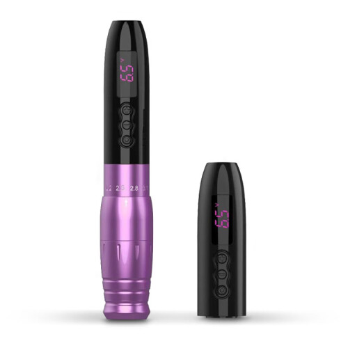 LOLA AIR PRO - PMU Machine with 2x Power Pack - Purple/Black