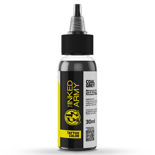 THE INKED ARMY - Tattoo Color - Coal Grey - 30 ml
