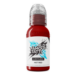 World Famous Limitless - Tattoo Ink - Hot Red 30 ml