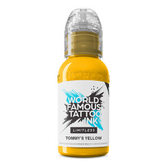 World Famous Limitless - Tattoo Ink - Tommys Yellow 30 ml