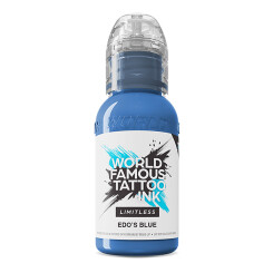 World Famous Limitless - Tatoeage Inkt - Edos Blue 30 ml