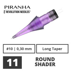 PIRANHA - Tatoeage Naald Modules - Revolution - 11 Round...