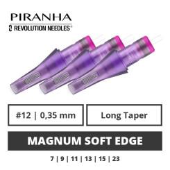 PIRANHA - Tattoo Needle Modules - Revolution - Magnum Soft Edge - 0,35 LT - 20 pcs.