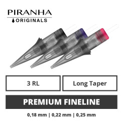 PIRANHA - Tatoeage Naald Modules - Originals - Fineliner - LT - 20 st.
