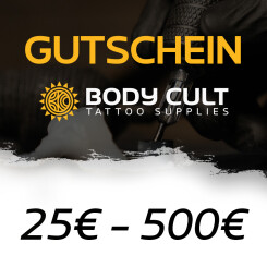 Gutschein für Body Cult Tattoo Supplies-
