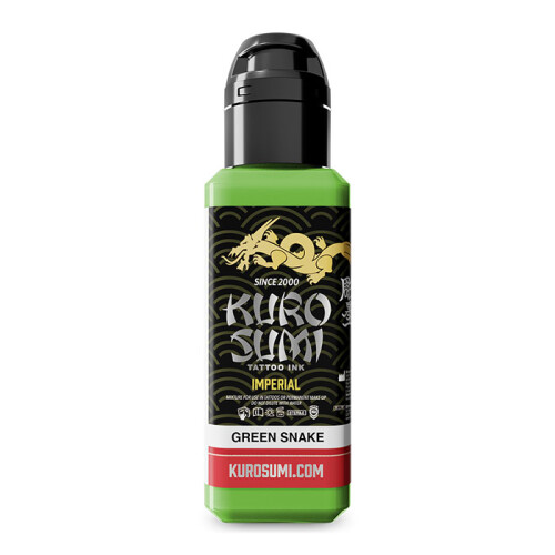 Kuro Sumi Imperial - Tattoo Farbe - Green Snake