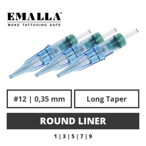 EMALLA - Tatoeage Naald Modules - Eliot Pro - Round Liner...