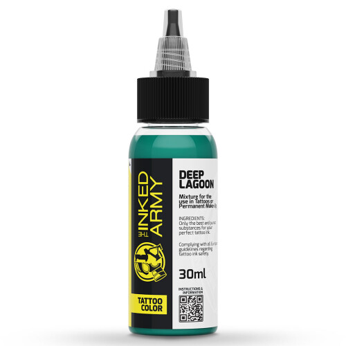 THE INKED ARMY - Tattoo Color - Deep Lagoon - 30 ml