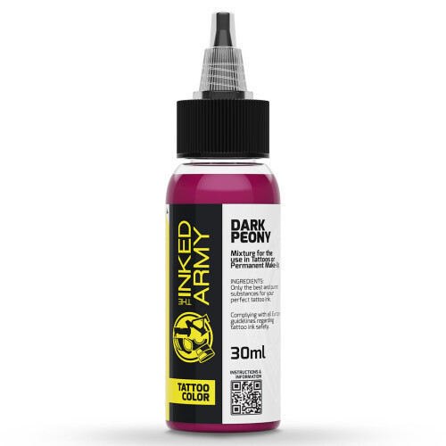 THE INKED ARMY - Tattoo Color - Dark Peony - 30 ml