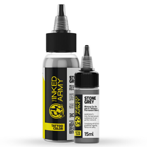 THE INKED ARMY - Tattoo Color - Stone Grey