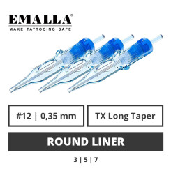 EMALLA - Tattoo Needle Modules - Eliot - Round Liner 0,35...