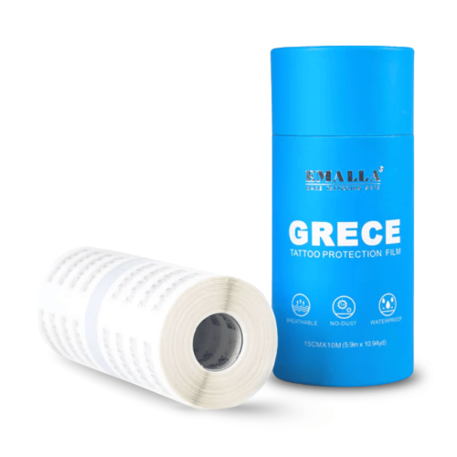 EMALLA - Grece - Tattoo Protection Film - Single Roll 15 cm x 10 m