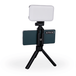 LED Selfie Light Set - Photo/ Video Lamp with Camera Lens