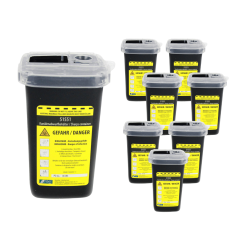 Abwurfbehälter - Nitras Sharps Container - 8 x 1 Liter