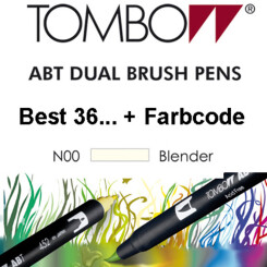 TOMBOW - Dual Brush Pen - Blender - 1 Piece
