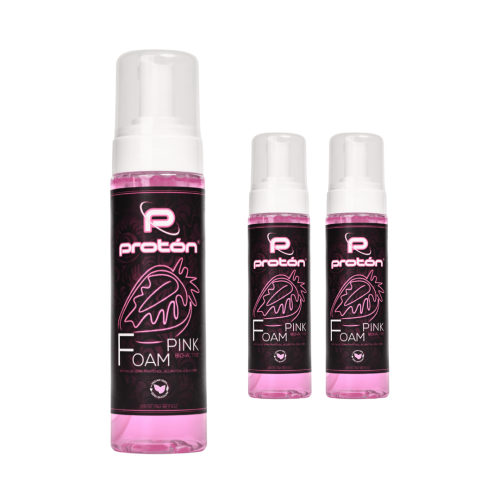 PROTON - Reinigungsschaum - Pink Foamer - 3 x 220 ml