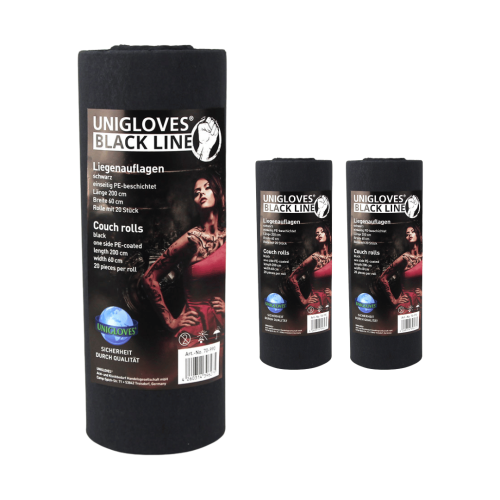 UNIGLOVES - Behandlungsstuhlauflagen - 60 cm x 40 m -...