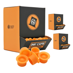 THE INKED ARMY - Silicone Ink Caps - Farbkappen - Steril...