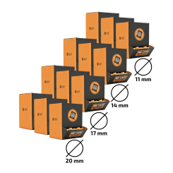 THE INKED ARMY - Farbkappen - Breiter Fußrand -...