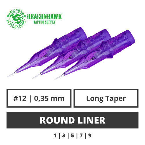 DRAGONHAWK - Mast Pro - Tattoo Nadelmodule - Round Liner...
