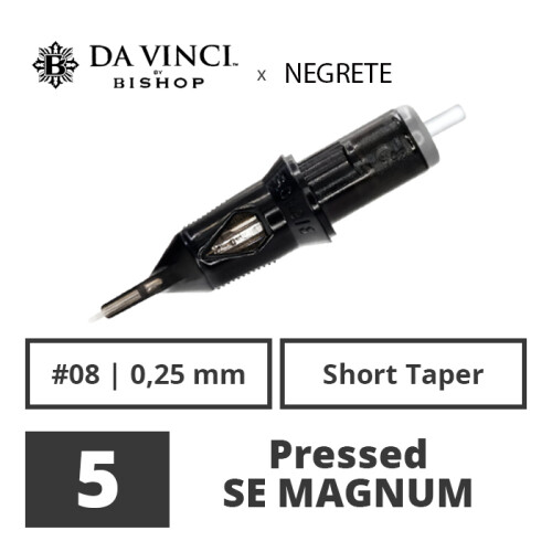 DA VINCI V2 x NEGRETE - Tattoo Needle Cartridges - 5...