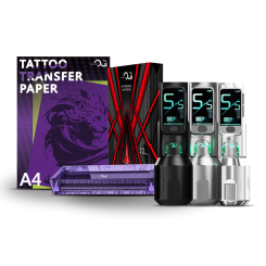 OG PRODUCE - BUNDLE - Tattoo Pen Fury II 4.2 mm, Red...