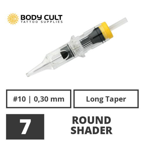 BODY CULT - Tattoo Cartridges - 7 Round Shader 0,30 LT -...