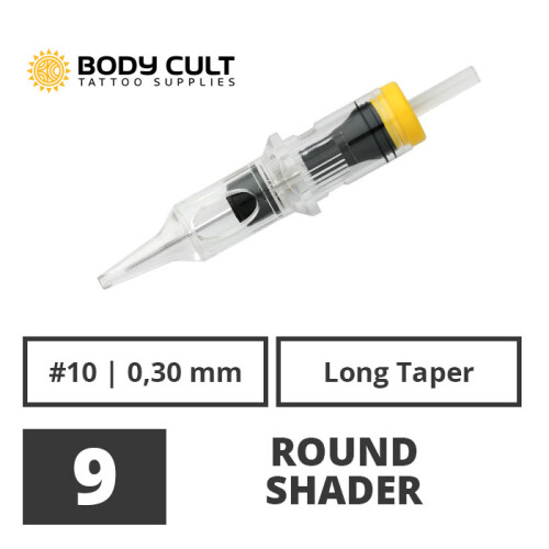 BODY CULT - Tattoo Cartridges - 9 Round Shader 0,30 LT -...