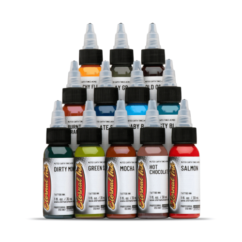 ETERNAL INK - Künstlerfarbe - Muted Earth Tones Set...