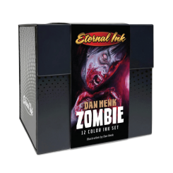 ETERNAL INK - K&uuml;nstlerfarbe - Dan Henk Zombie Colors Set - 10 Farben - 30 ml