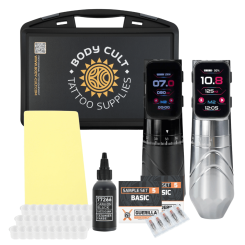 Tattoo Starter Kit - with case - Essentials with tattoo pen