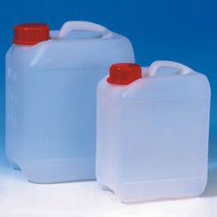 Plastic canister with lid 2,5 liter