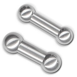 Mega Barbell - 316 L stainless steel - 1 Piece/Pack