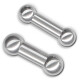 Mega Barbell - 316 L stainless steel - 1 Piece/Pack