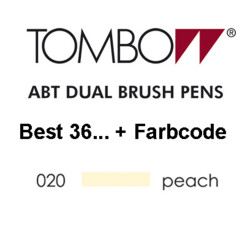 TOMBOW - ABT Dual Brush Pen - Perzik